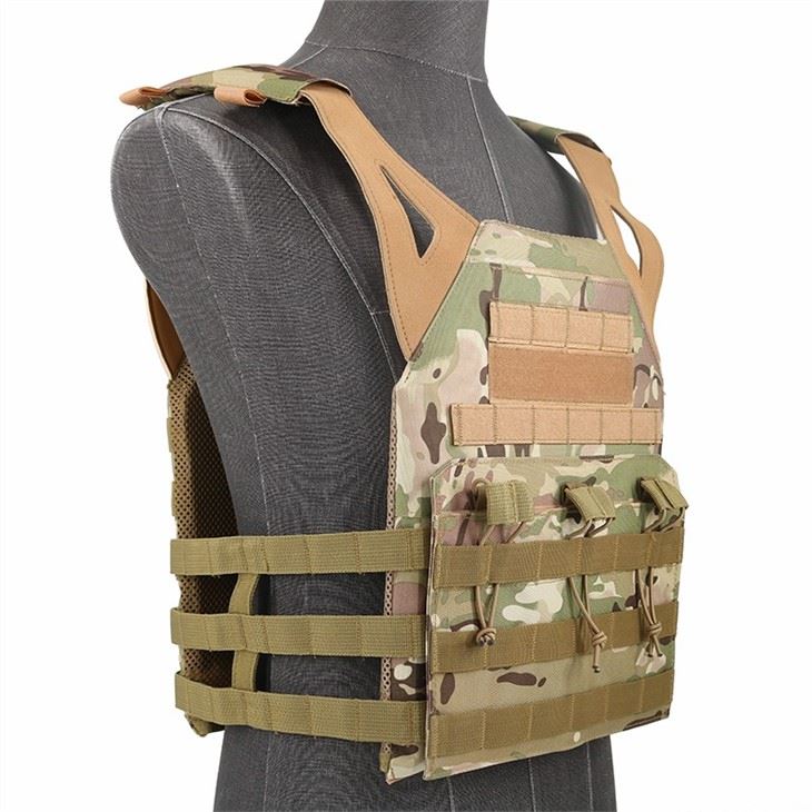 Black SWAT Army Military Combat Plate Carrier Tactical Bullet Proof Vest