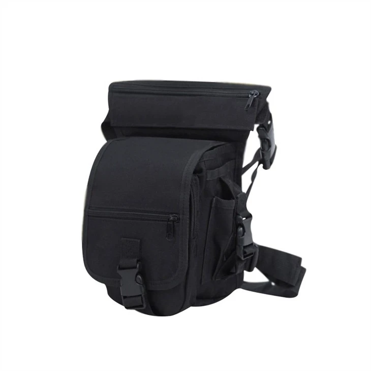 Dead Leaves Camouflage Multi-Function Outdoor Military Training Leg Bag Backpack For Tactical
